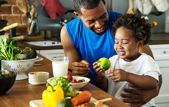 Alimentação das crianças com diabetes durante o isolamento social