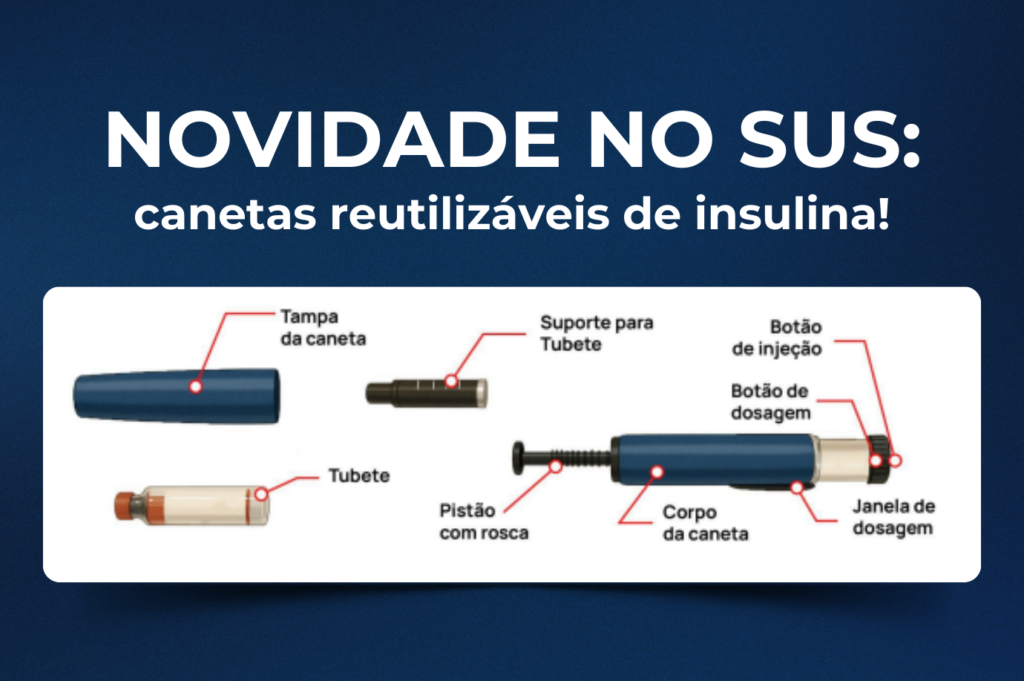 Leia mais sobre o artigo Canetas Reutilizáveis de Insulina no SUS: o que você precisa saber